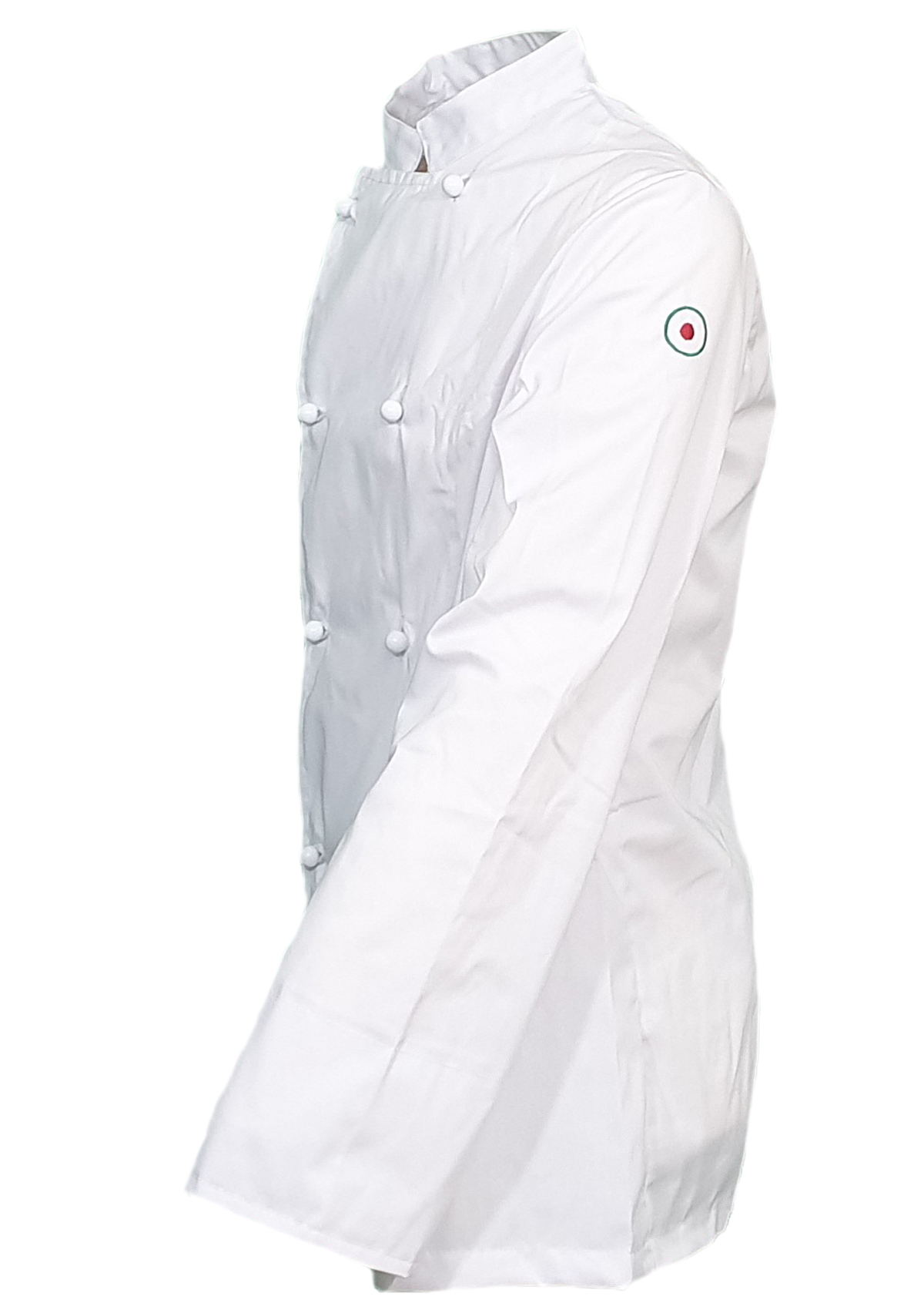 Giacca da chef cotone bianca. Personalizzabile con il tuo logo