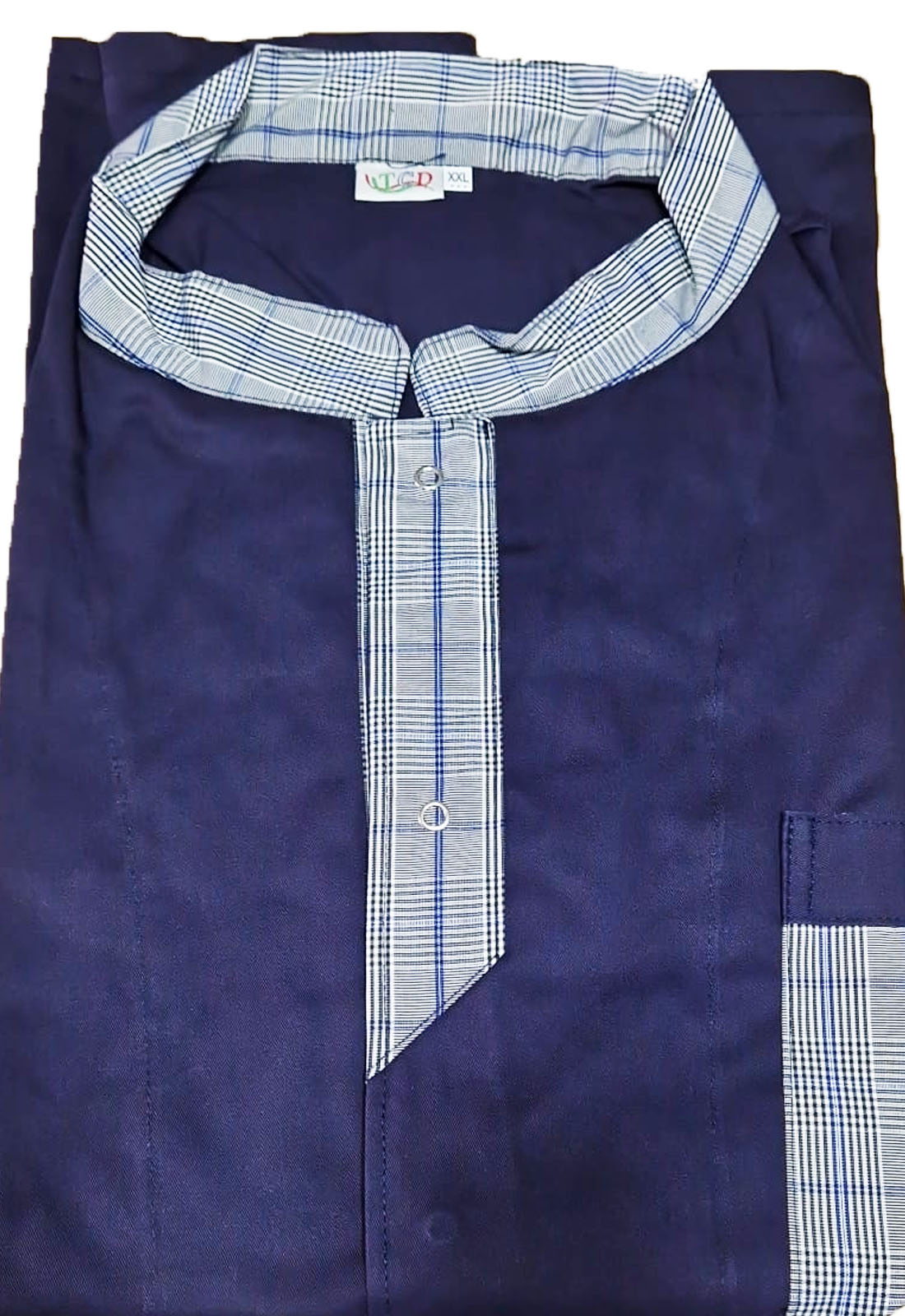 Giacca da chef Limited Edition nera e blu. Personalizzabile con il tuo logo