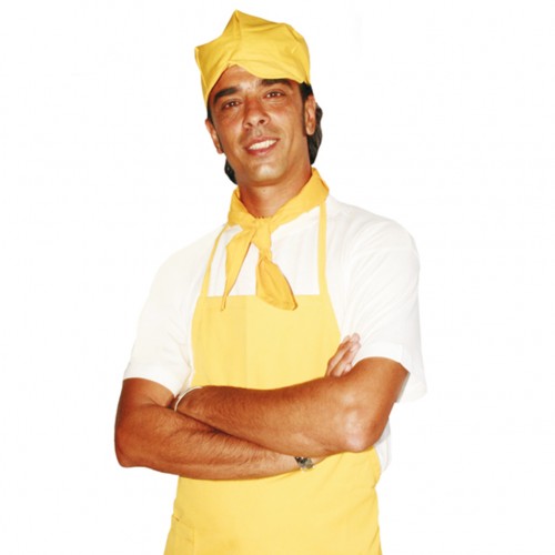 3 tabliers de cuisine en coton. Personnalisable avec votre logo